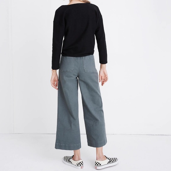 NWT Madewell Plus Long Sleeve Tie Front Top 3X - Picture 3 of 5